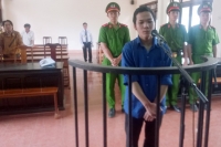 Bị cáo Trần Thanh Phương tại phiên tòa - Ảnh: B.L